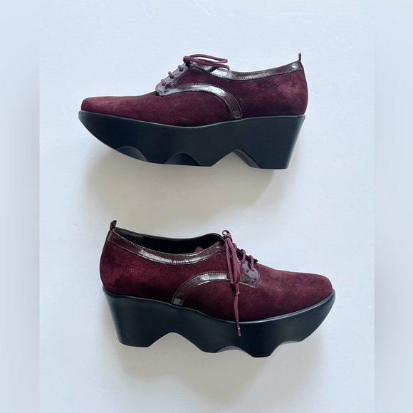 Minimalist wedge Robert Clergerie made in France - Picture 2 of 8